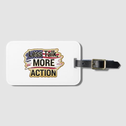 Patriotic Peace Decal ラゲッジタグ (正面横)