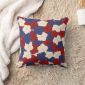 Patriotic Petunias クッション (ブランケット)