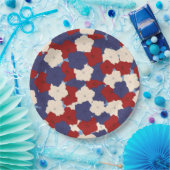 Patriotic Petunias ペーパープレート (パーティー)