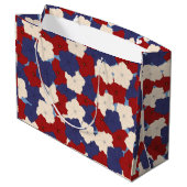 Patriotic Petunias Large Gift Bag ラージペーパーバッグ (裏面アングル)