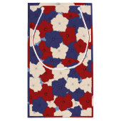 Patriotic Petunias Small Gift Bag スモールペーパーバッグ (裏面)