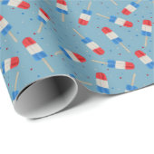Patriotic Popsicles Wrapping Paper ラッピングペーパー (ロールコーナー)