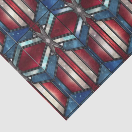 Patriotic Prism Mosaic 薄葉紙 (詳細)