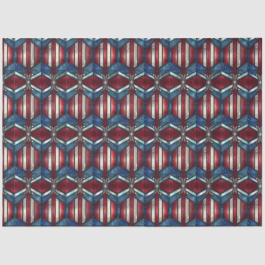 Patriotic Prism Mosaic 薄葉紙 (正面)