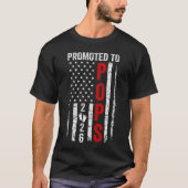 Patriotic Promoted To Pops 2026 First Time New Pop Tシャツ (正面)