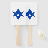 Patriotic set of hand fans, flag of Toyota City ハンドファン (正面&裏面)