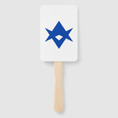 Patriotic set of hand fans, flag of Toyota City ハンドファン (裏面)