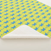 Patriotic Sherpa Blanket with flag of Bady Bassit シェルパブランケット (3/4)