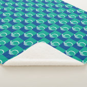 Patriotic Sherpa Blanket with flag of Ottawa シェルパブランケット (3/4)