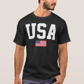 Patriotic Shirt 4th of july shirt Independence Day Tシャツ (正面)