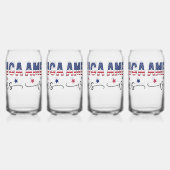 patriotic shirt america shirt 4th of july  ガラス缶 (左)