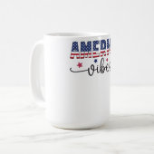 patriotic shirt america shirt 4th of july  コーヒーマグカップ (正面左)