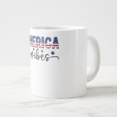 patriotic shirt america shirt 4th of july  ジャンボコーヒーマグカップ (正面右)