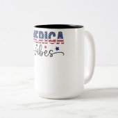 patriotic shirt america shirt 4th of july  ツートーンマグカップ (正面右)