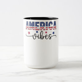 patriotic shirt america shirt 4th of july  ツートーンマグカップ