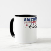patriotic shirt america shirt 4th of july マグカップ (正面左)