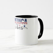 patriotic shirt america shirt 4th of july マグカップ (正面右)