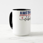 patriotic shirt america shirt 4th of july マグカップ (正面左)