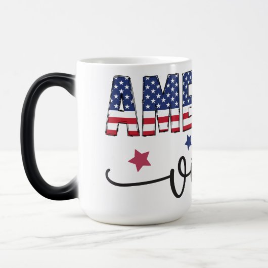 patriotic shirt america shirt 4th of july  モーフィングマグカップ (左)