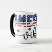 patriotic shirt america shirt 4th of july  モーフィングマグカップ (正面左)