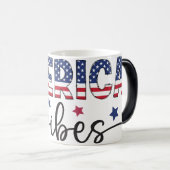 patriotic shirt america shirt 4th of july モーフィングマグカップ (正面右)