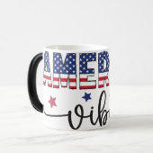 patriotic shirt america shirt 4th of july モーフィングマグカップ (正面左)