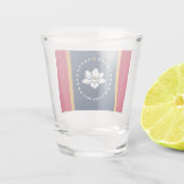 Patriotic shot glass with flag of Mississippi ショットグラス (裏面)