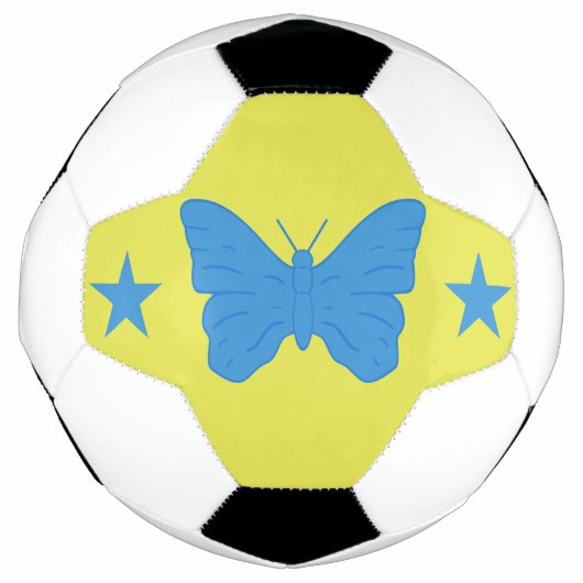 Patriotic Soccer Ball with Flag of Bady Bassit サッカーボール (正面)