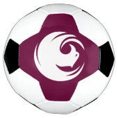 Patriotic Soccer Ball with Flag of Phoenix City サッカーボール (回転)