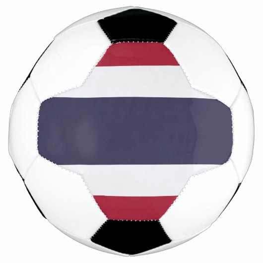 Patriotic Soccer Ball with Flag of Thailand サッカーボール (正面)