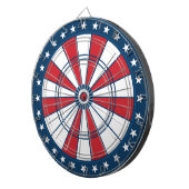 Patriotic Star Dartboard Game Room Wall Decor ダーツボード (正面右)