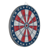 Patriotic Star Dartboard Game Room Wall Decor ダーツボード (正面左)