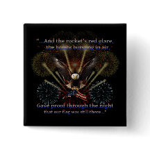 Patriotic Star-Spangled Banner Quote America 