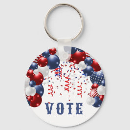 Patriotic Star Spangled Celebration Arch キーホルダー