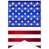 Patriotic Stars and Stripes Flag bunting banner バンティングフラッグ (第1の旗)