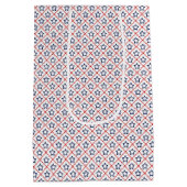 Patriotic Stars Gift Bag ミディアムペーパーバッグ (裏面)