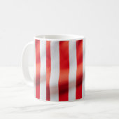 Patriotic Stars & Stripes Classic Mug – USA コーヒーマグカップ (正面左)