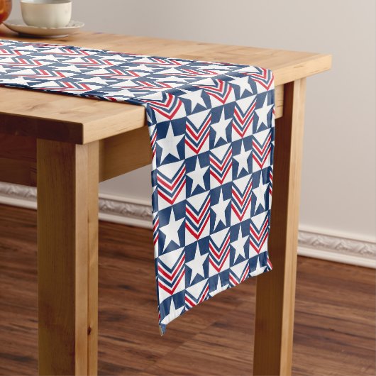 Patriotic Stars Table Runner ショートテーブルランナー (インサイチュ)