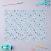 Patriotic Stars Tissue Paper 薄葉紙 (クラフト)