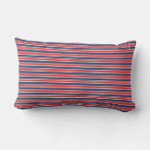 Patriotic Stripes Outdoor Pillow アウトドアクッション (裏面)