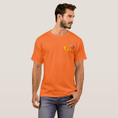 Patriotic Symbol, Catalonia freedom dove. Tシャツ (正面フル)