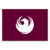 Patriotic table card with Flag of Phoenix City テーブルナンバー (裏面)