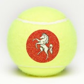 Patriotic Tennis Ball with Flag of Kent County テニスボール (裏面)