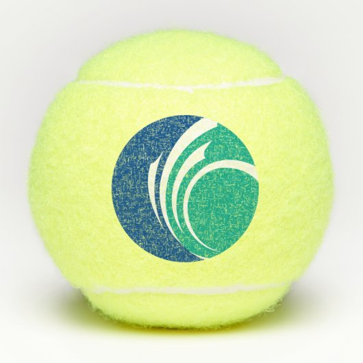 Patriotic Tennis Ball with Flag of Ottawa, Canada テニスボール (正面)