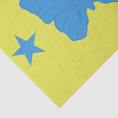 Patriotic tissue paper with flag of Bady Bassit 薄葉紙 (詳細)