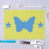 Patriotic tissue paper with flag of Bady Bassit 薄葉紙 (クラフト)