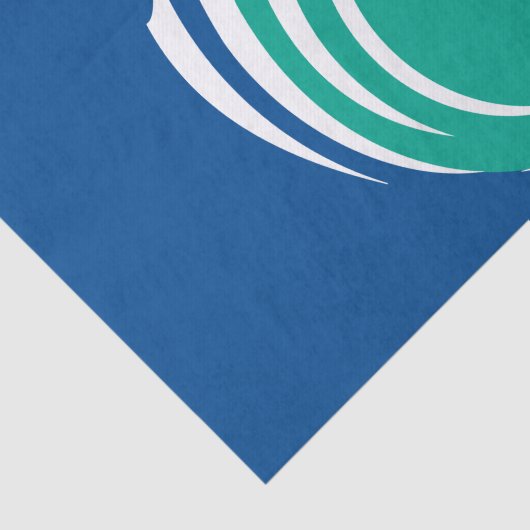 Patriotic tissue paper with flag of Ottawa, Canada 薄葉紙 (詳細)