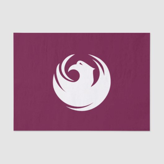 Patriotic tissue paper with flag of Phoenix City 薄葉紙 (正面)