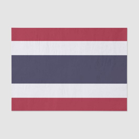 Patriotic tissue paper with flag of Thailand 薄葉紙 (正面)