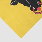 Patriotic tissue paper with flag of Uri canton 薄葉紙 (詳細)